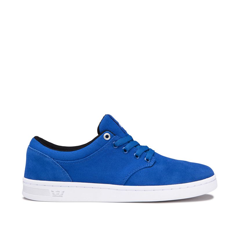 Supra Chino Court Low Top Schuhe Damen - Blau KEJ58716